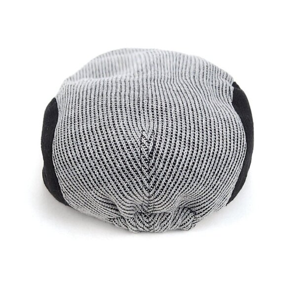 Flat Cap / Warm Hat - Black & Gray - Gender Neutral - Adult S/M - NWT - Picture 2 of 10